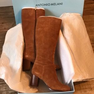 Antonio Melani Gorgeous Soft Suede Knee Boots